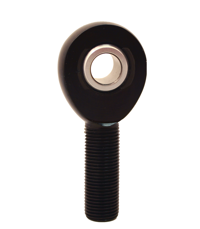 QA1 A Series Endura Rod End - Male/Right Hand - .5in Bore x 5/8-18 - Black Aluminum - AMR8-10BK