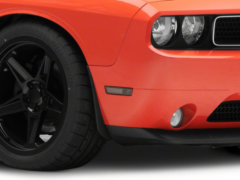 Raxiom 08-14 Dodge Challenger Axial Series Side Marker Lamps- Smoked - CH17670