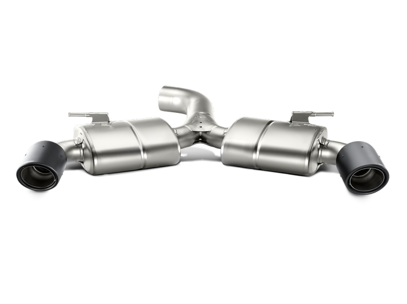Akrapovic 13-17 Volkswagen Golf GTI (VII) Slip-On Race Line (Titanium) w/ Carbon Tips - MTP-VW/T/2