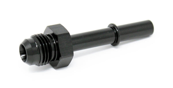Torque Solution Push-On EFI Adapter Fitting: 5/16in SAE to -8AN Male Flare - TS-FTG-006 by Torque Solution