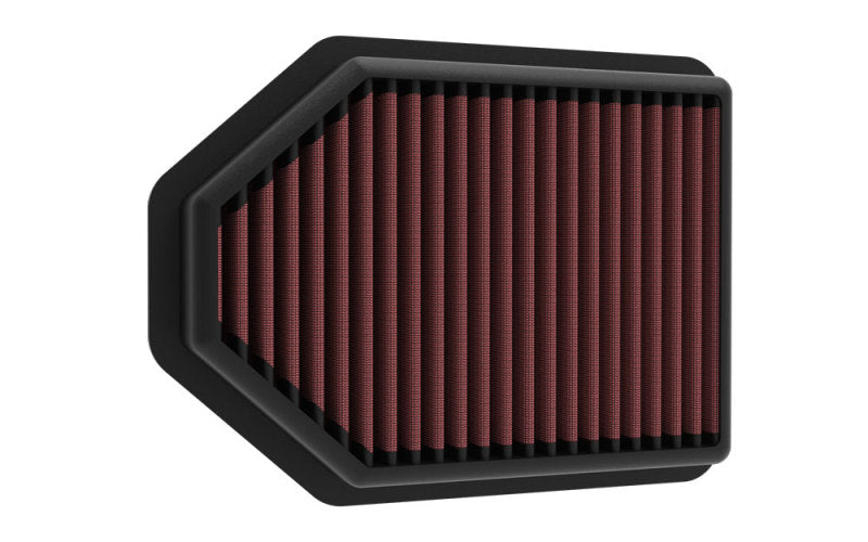 K&N 21-22 Genesis G80 3.5L V6 Replacement Air Filter - 33-5113 for 2021-2026 Genesis G80 - angle view