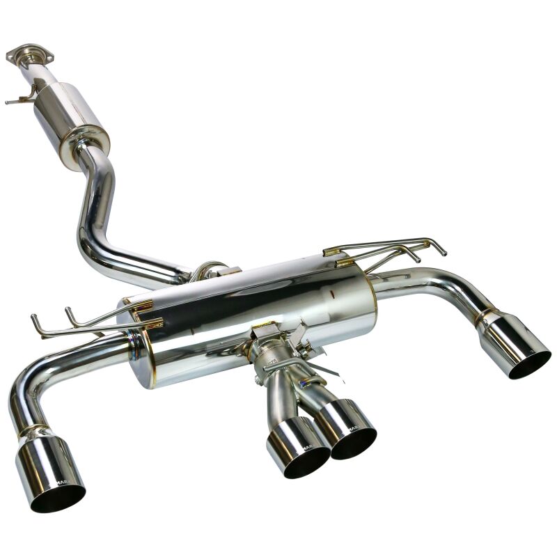 Remark 2023+ Toyota GR Corolla Elite Spec Quad Tip Catback Exhaust - RK-C4076T-05