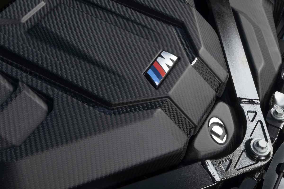 Dinan - Matte Carbon Fiber Engine Cover - 2021-2026 BMW M2/M3/M4 - D590-0005-B