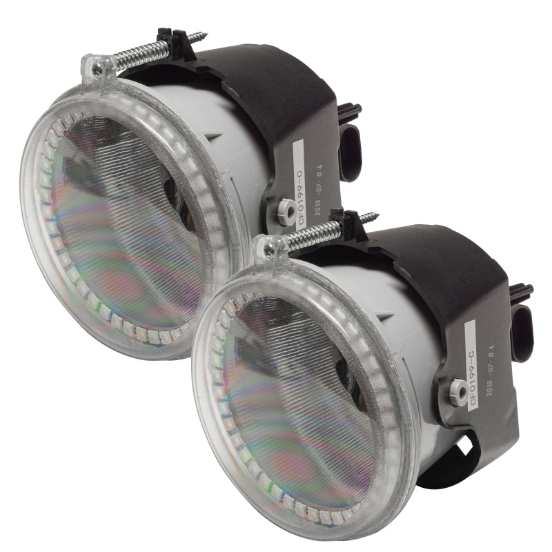 Oracle Lighting 06-10 Jeep Commander Pre-Assembled LED Halo Headlights -Blue SEE WARRANTY - 7064-002