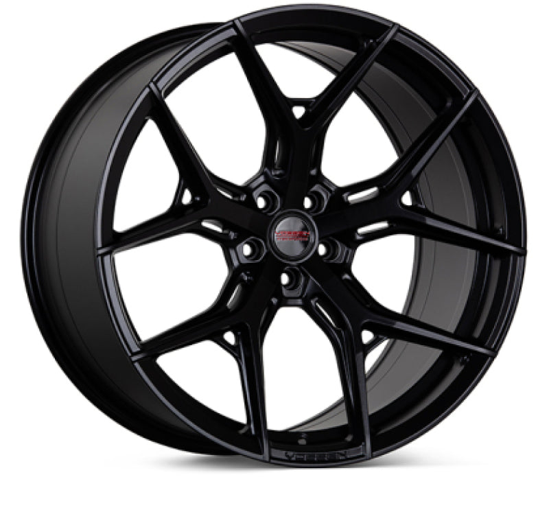 Vossen HF5 20X10 - 5X120 - ET23 - DEEP - 67.00 - SB - Satin Black Wheel - HF5-0B002