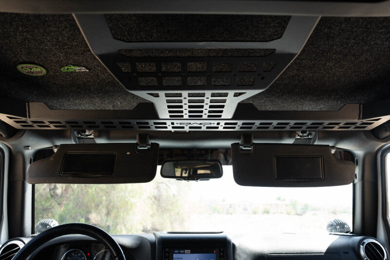 DV8 07-18 Jeep Wrangler JK Overhead Molle Panel - MPJK-04