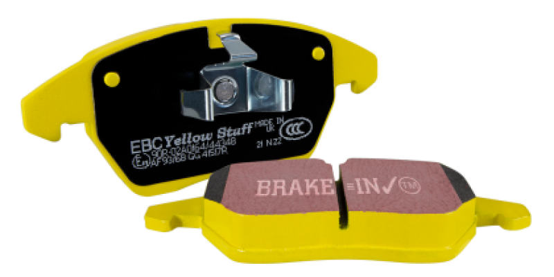 EBC 19-22 Mercedes-Benz GLC300 (Coupe C253) 4Matic 2.0T Yellowstuff Front Brake Pads - DP42408R