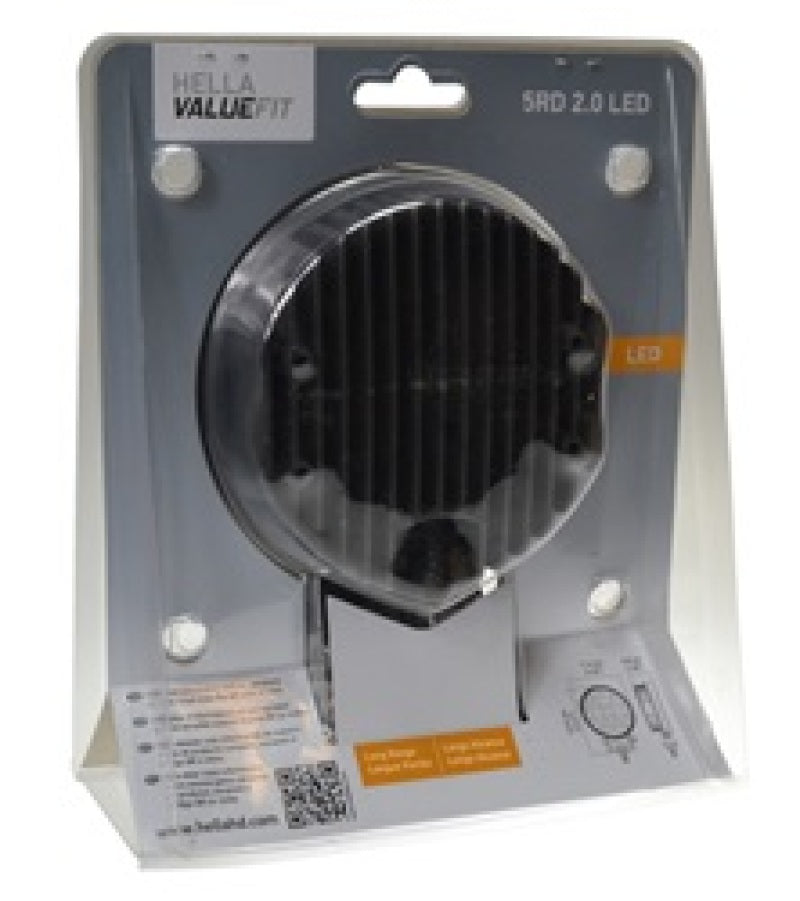 Hella ValueFit Work Light 5RD 2.0 LED MV LR LT - 357105012