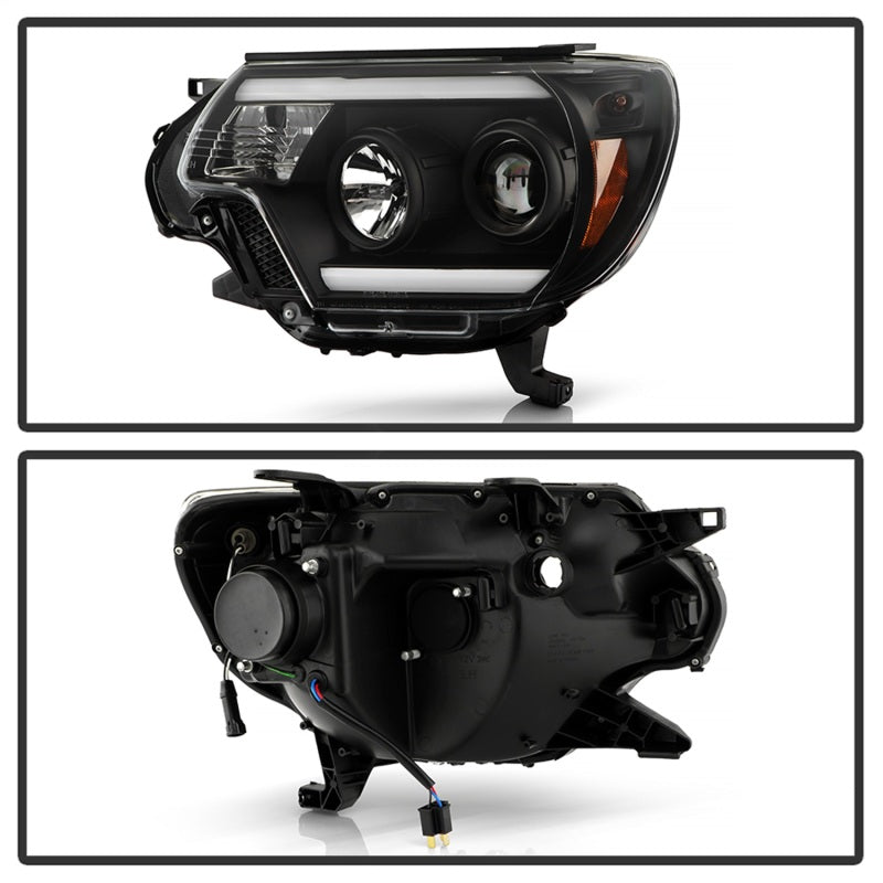 Spyder 12-15 Toyota Tacoma High-Power LED Module Headlights - 5088413