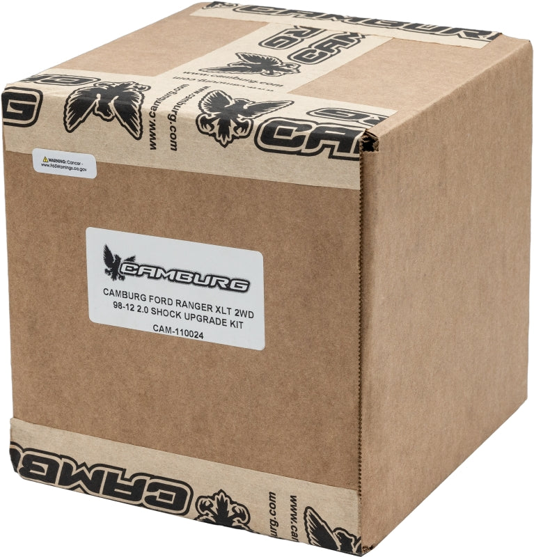 Camburg 98-12 Ford Ranger XLT 2wd 2.0 Shock Upgrade Kit (no shocks) - CAM-110024