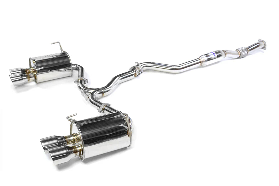 Invidia 11+ STI/WRX Sedan Only 76mm Q300 Stainless Steel Tip Cat-back Exhaust - HS11STIG3S
