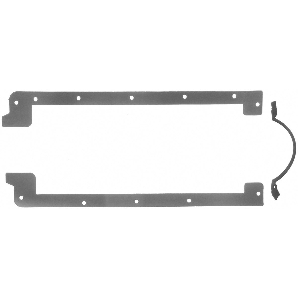 Fel-Pro 1895 Engine Oil Pan Gasket Set Rubber-coated fiber w/steel core - front view
