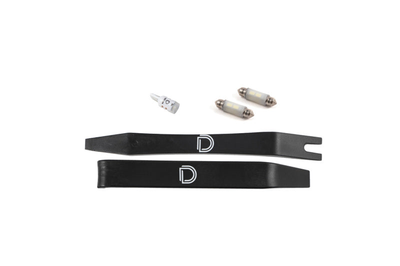 Diode Dynamics 12-19 Fiat 500 Interior LED Kit Cool White Stage 2 - DD0502 by Diode Dynamics - front view