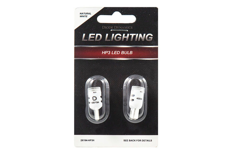 Diode Dynamics 194 LED Bulb HP3 LED - Cool - White (Pair) - DD0024P