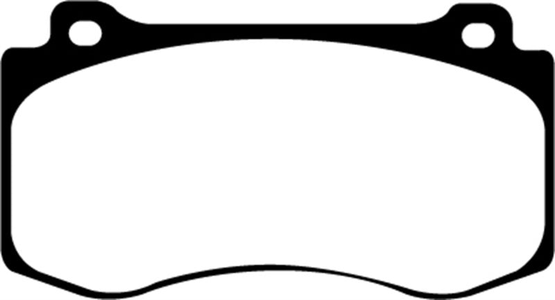 EBC 06-10 Jeep Grand Cherokee 6.1 SRT-8 Greenstuff Front Brake Pads - DP61764