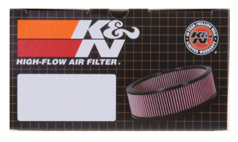 K&amp;N Custom Air Filter - Round 6.25in OD 5.25in ID 3.25in H - E-3340