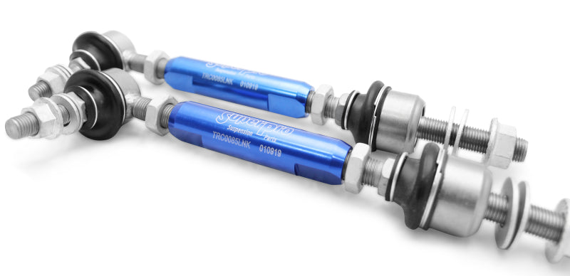 SuperPro 2014 Chevrolet SS Base Rear HD Adjustable End Link Set - TRC4305