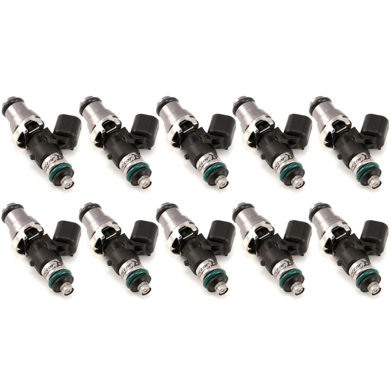 Injector Dynamics ID1050X Injectors 14mm (Grey) Adaptor Top (Set of 10) - 1050.48.14.14.10 by Injector Dynamics