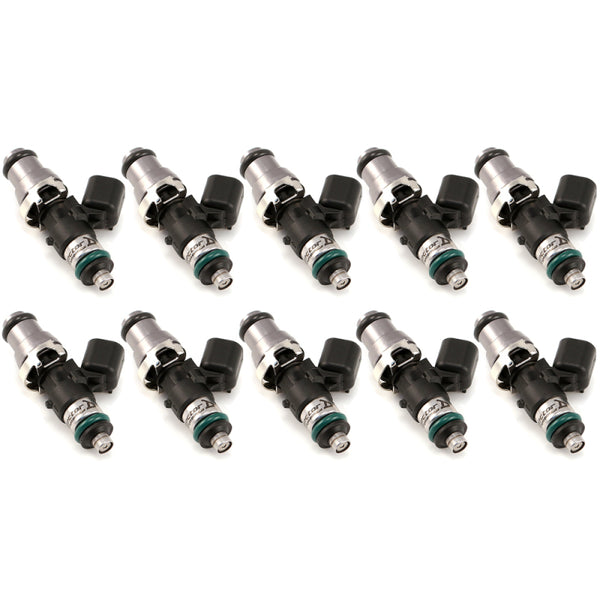Injector Dynamics ID1050X Injectors 14mm (Grey) Adaptor Top (Set of 10) - 1050.48.14.14.10 by Injector Dynamics