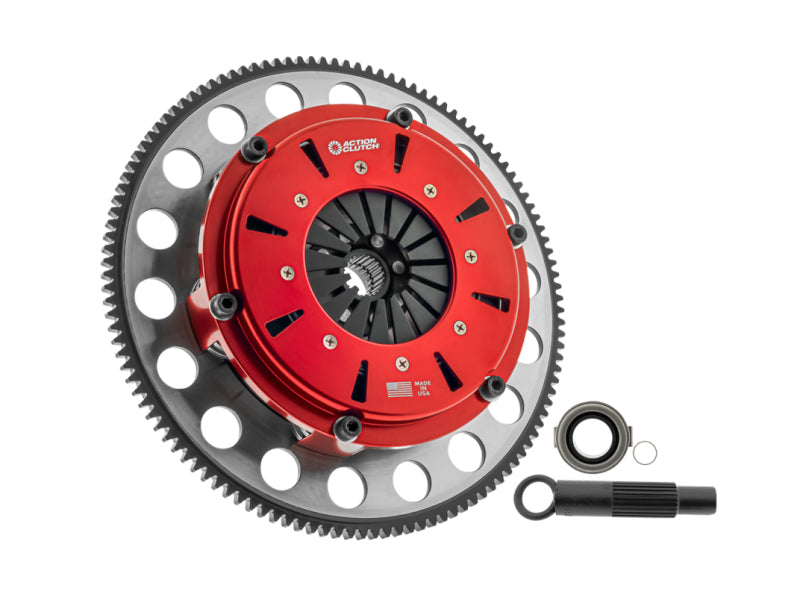 Action Clutch 92-01 Honda Prelude 2.2L/2.3L (H22/H23) 7.25in Twin Disc Race Clutch w/Chromoly FW - ACR-2229