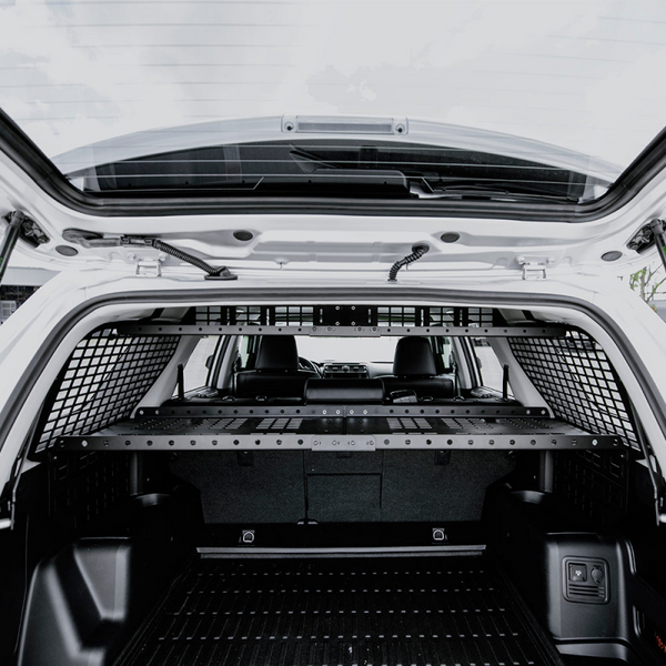 Cali Raised 10-24 Toyota 4Runner Interior Rear Molle Panel - 3 Row Seating / Driver & Passenger - CR3603 - front view