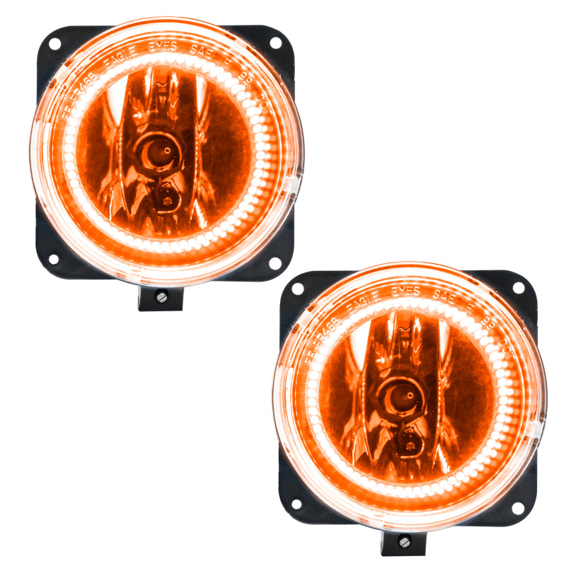Oracle Lighting 05-07 Ford Escape Pre-Assembled LED Halo Fog Lights -Amber SEE WARRANTY - 7040-005