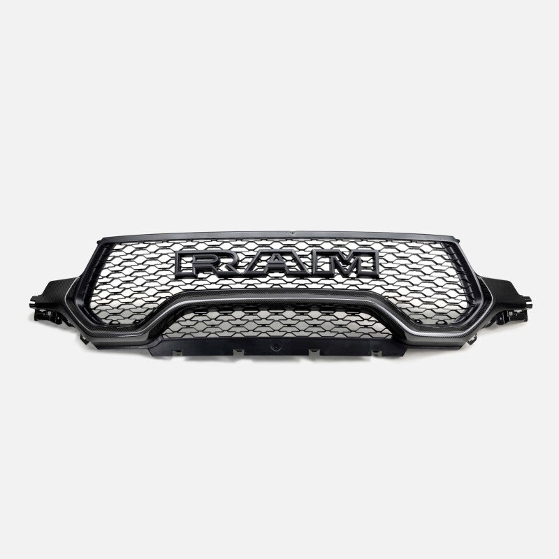 Anderson Composites 2021 Dodge RAM TRX Carbon Fiber Front Grille - Lower Trim - AC-GT21DGTRX-L