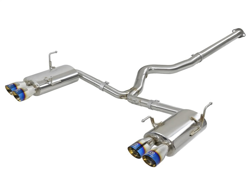 aFe Takeda 3in 304 SS Cat-Back Exhaust System 15-18 Subaru WRX/WRX STI H4-2.0/2.5L (t) - 49-36801-L for 2015-2021 Subaru WRX 