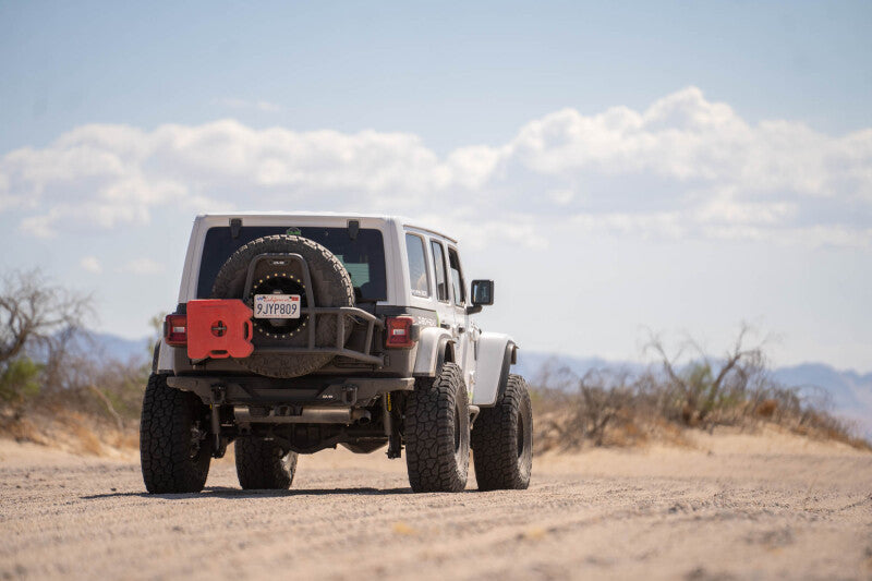 DV8 18-25 Jeep Wrangler JL Body Mounted Tire Carrier - TCJL-14