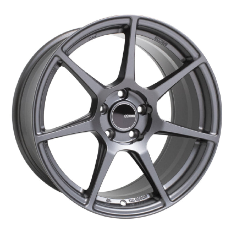 Enkei TFR 18x8 5x112 45mm Offset 72.6mm Bore Gunmetal Wheel (MOQ 40) - 516-880-4445GM