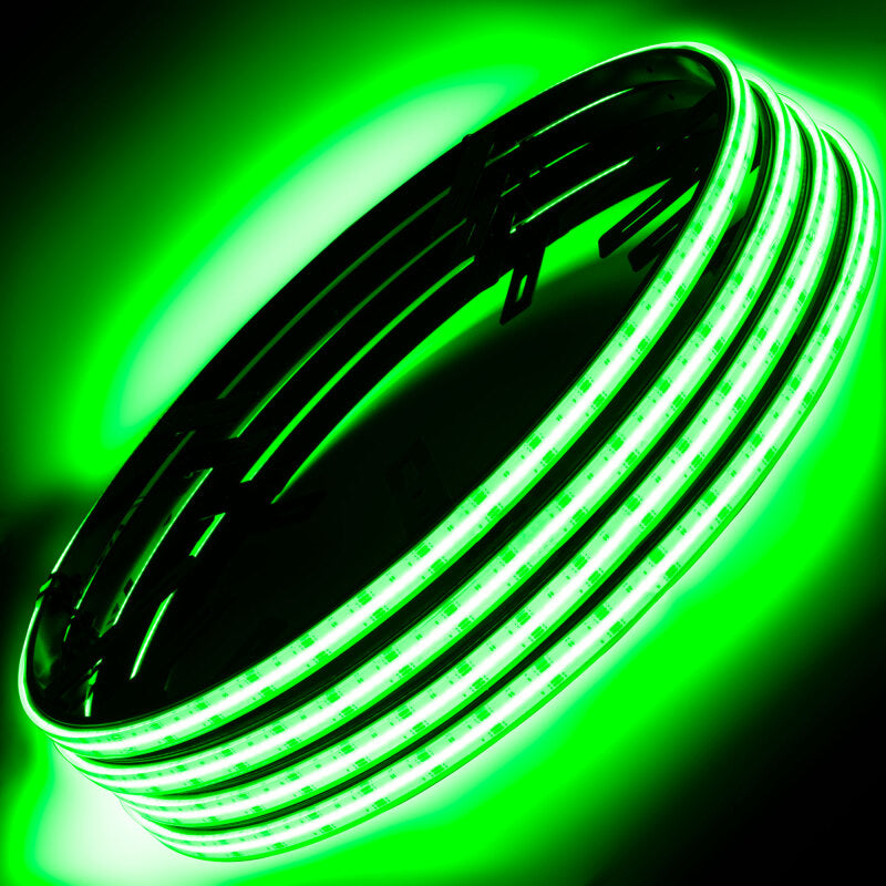 ORACLE Lighting LED Illuminated Wheel Rings 16.5in PLASMA ColorSHIFT w/BC2 Bluetooth Controller - 4238-BC2