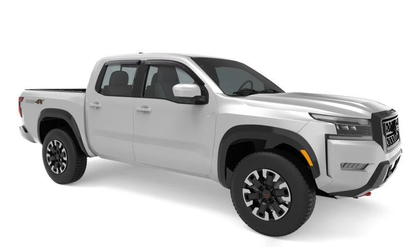 AVS 2022 Nissan Frontier (Crewcab Pickup) Ventvisor Outside Mount Window Deflectors 4pc - Smoke - 94788