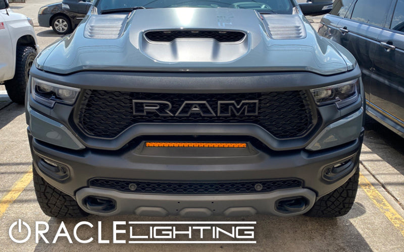 Oracle 19-22 RAM Rebel/TRX Front Bumper Flush LED Light Bar System SEE WARRANTY - 5885-005