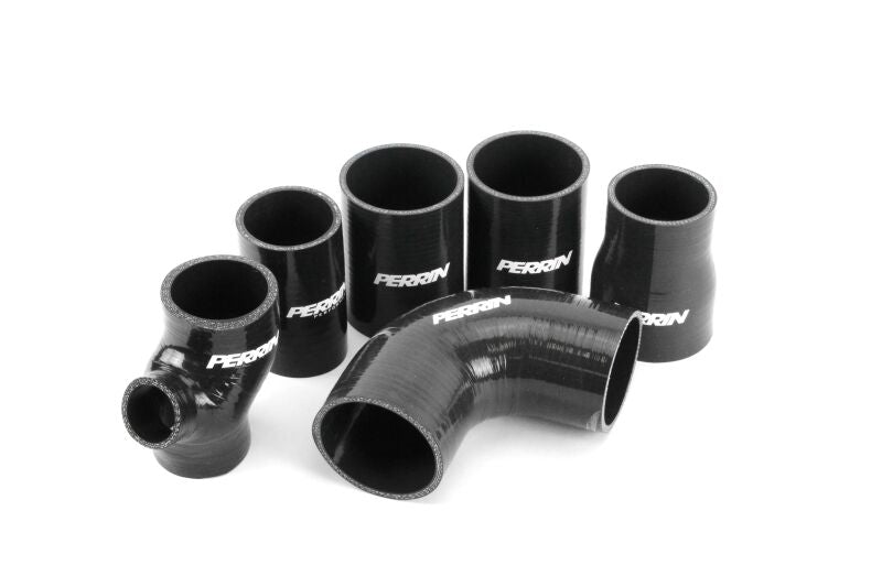 PERRIN 15-21 Subaru WRX Front Mount Intercooler Boost Tube Kit - Black - PSP-ITR-437-3BK
