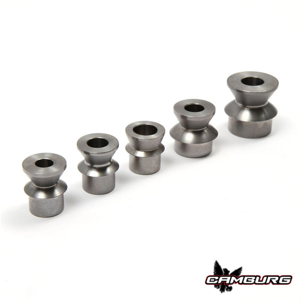 Camburg 7/8in. x 1/2in. Hi-misalignment Spacers (pair) - CAM-040032 by Camburg - front view