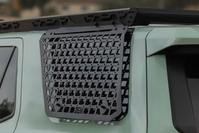 DV8 25-26 Toyota 4Runner Exterior Window Molle for DV8 Roof Rack - Driver - RRTF3-02EMD