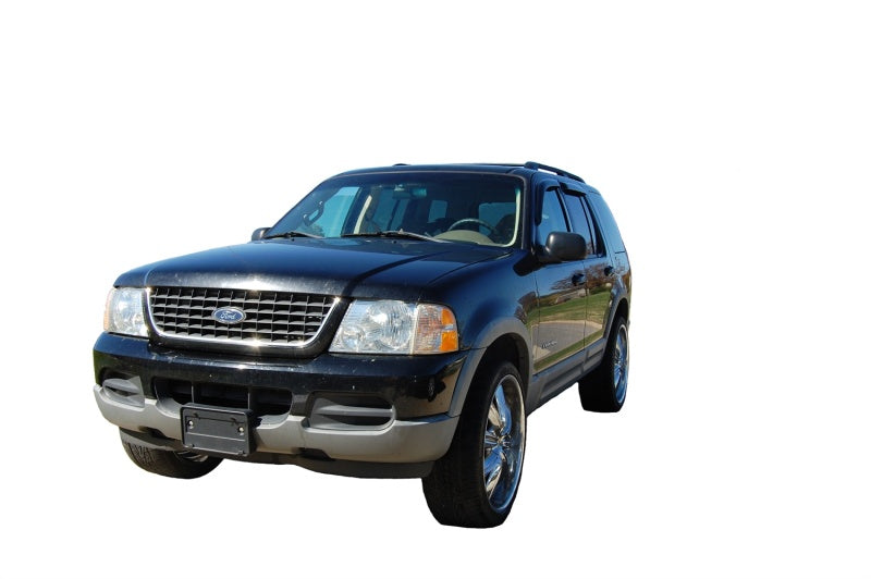 AVS 02-10 Ford Explorer (4 Door) Ventvisor Outside Mount Window Deflectors 4pc - Smoke - 94819