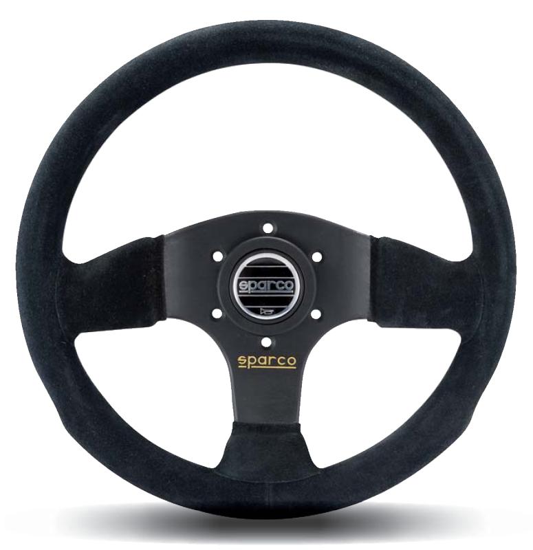 Sparco Strwhl 300 Suede Black - 015P300SN