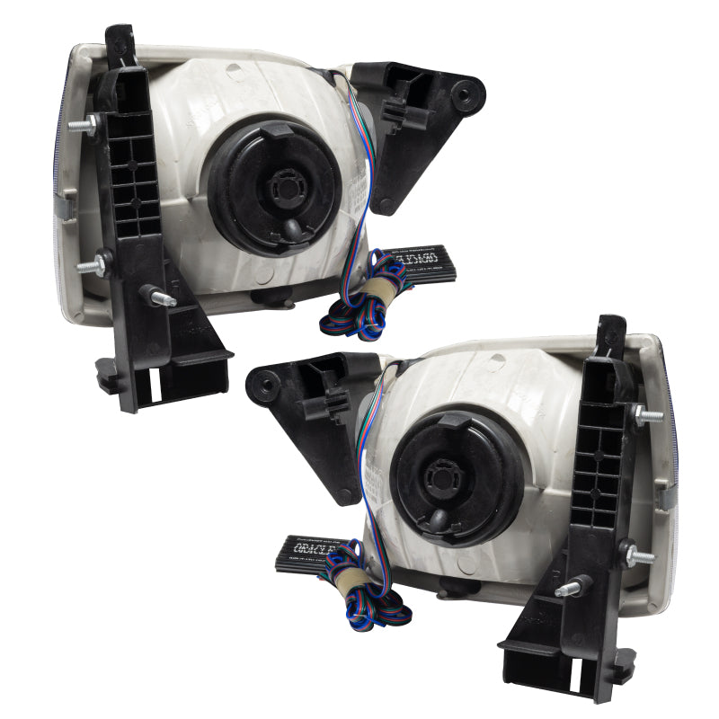 Oracle Lighting 01-04 Toyota Tacoma Pre-Assembled LED Halo Headlights -Red SEE WARRANTY - 7202-003