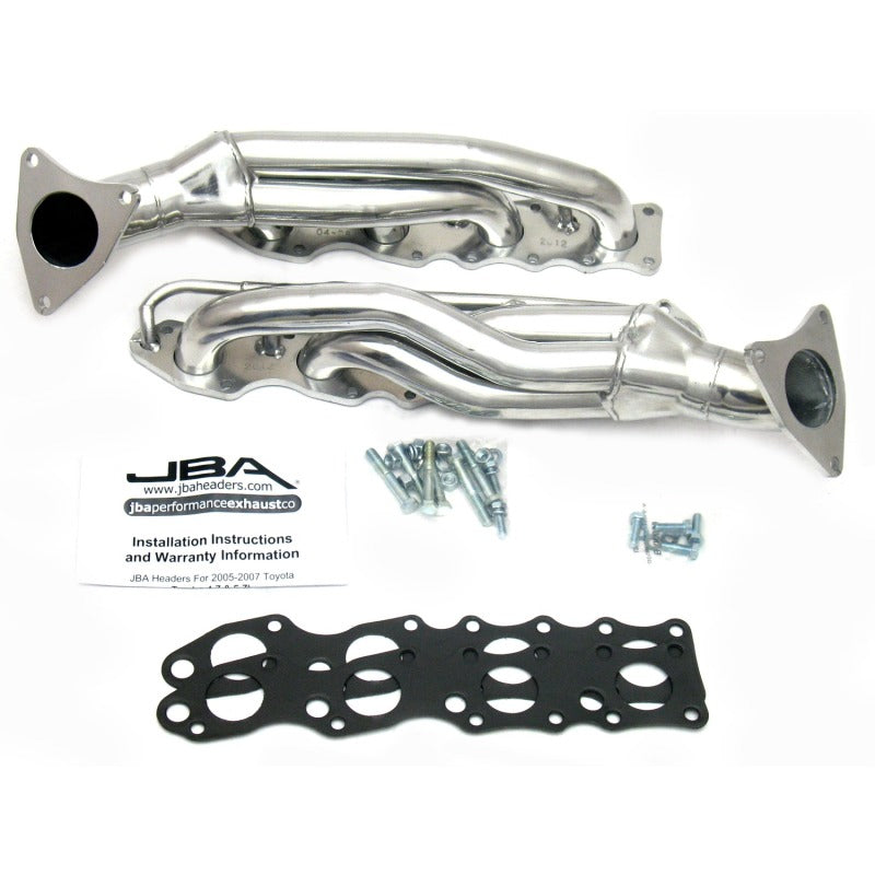 JBA 07-20 Toyota 5.7L V8 1-5/8in Primary Silver Ctd Cat4Ward Header - 2012SJS