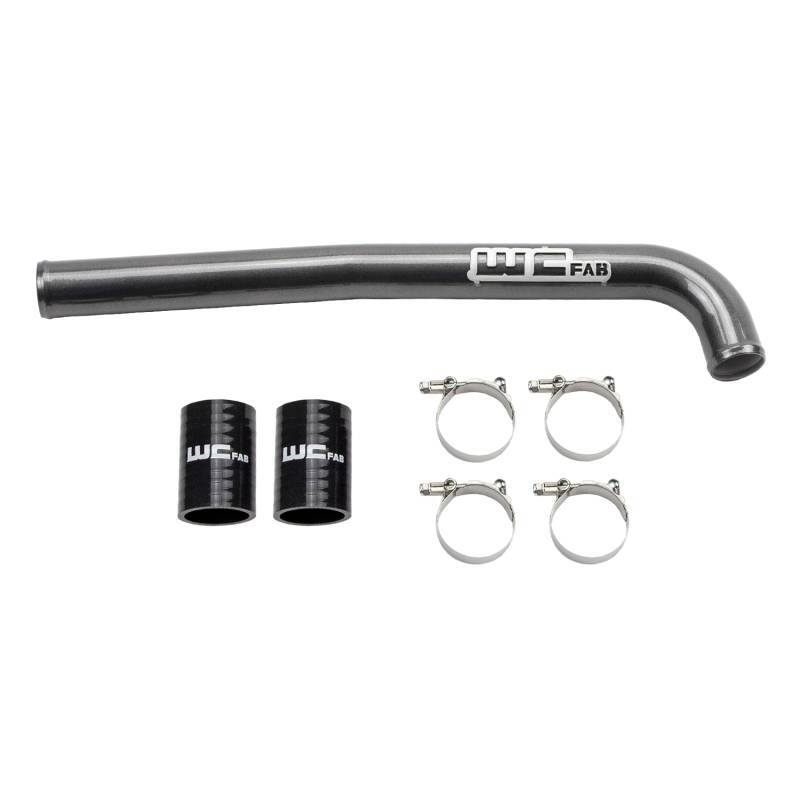 Wehrli 19-24 6.7L Cummins High Output (HO) Upper Coolant Pipe - Chevy Orange - WCF100251-CRO