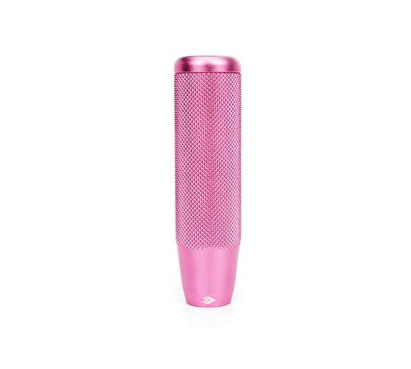 NRG Shift Knob Knurl Hidden Gem Short Pink - SK-800PK - front view