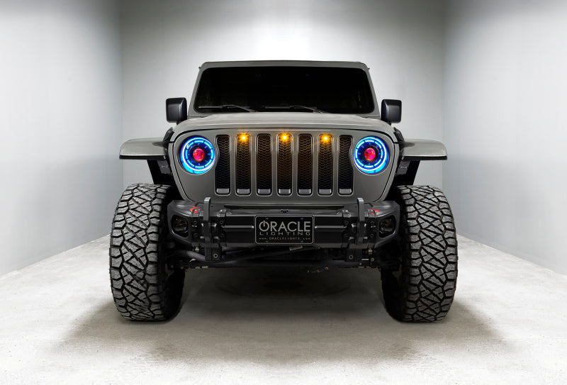 Oracle Oculus Bi-LED Projector Headlights for Jeep JL/Gladiator JT - w/ BC1 Controller SEE WARRANTY - 5839-335