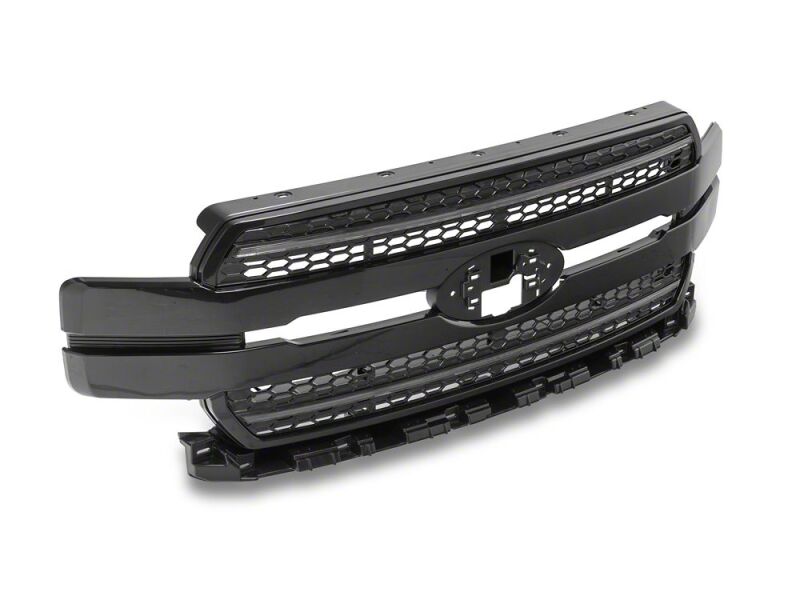 Raxiom 18-20 Ford F-150 CXR Series LED Upper Replacement Grille with White DRL- Black - T596987 - close-up view 8