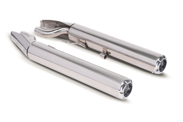 Remus 2021+ BMW R 18 (Euro 5) Chrome Slip On - Left & Right Side (w/o DB Killer/End Cap Req) - 007103 089920LR by Remus