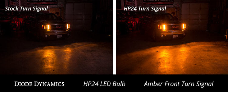 Diode Dynamics 4257 HP24 LED Bulb - Cool - White Switchback (Pair) - DD0462P