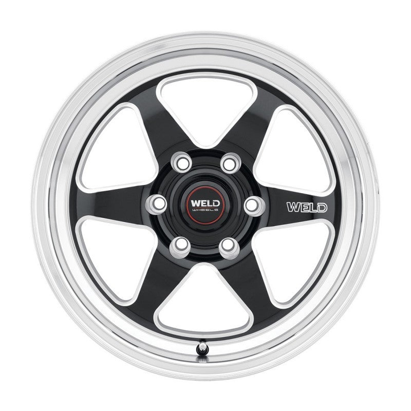 Weld S156 20x7 Ventura 6 Drag 6x139.7 ET13 BS4.50 Gloss BLK MIL DIA 106.1 - S15607084P13