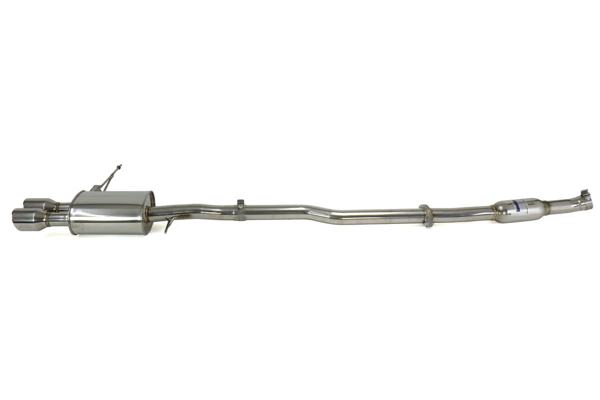 Invidia 14+ Mini Cooper S Q300 w/ Rolled Stainless Steel Tips Cat-Back Exhaust - HS14MCSG3S