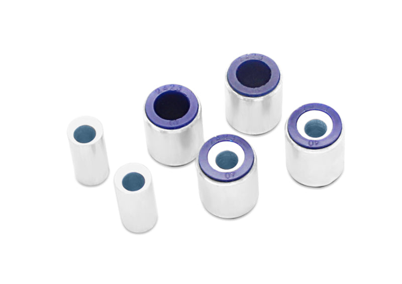 SuperPro - Rear Lateral Arm Inner & Outer - Camber & Toe Adjustable Bushing Kit - SPF2554K for 2002-2015 Mini Cooper - angle 