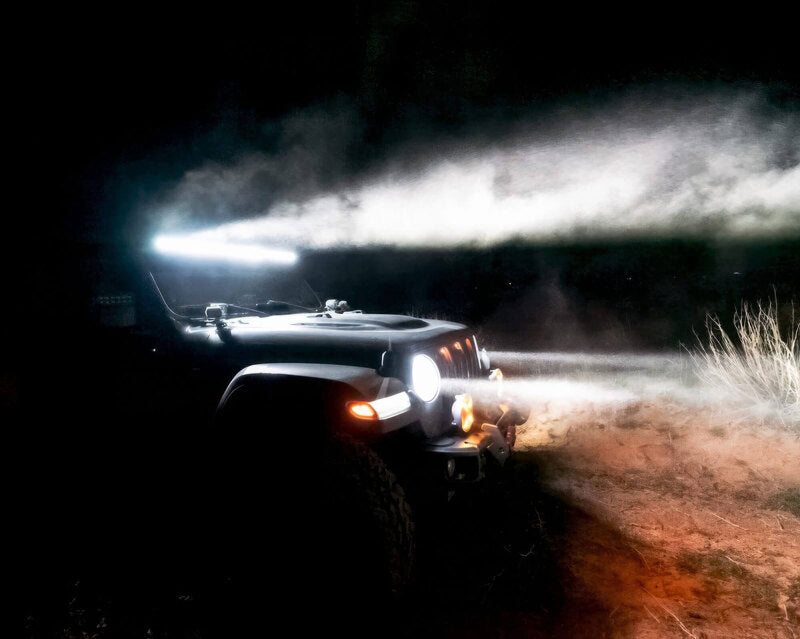 Oracle Jeep Wrangler JL/Gladiator JT Integrated Windhsiled LED Light Bar System - 5917-023